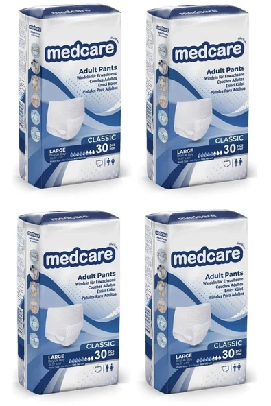 MEDCARE Emici Külot Large ( Büyük Boy ) 120 Adet 4 Paket ürün görseli 1