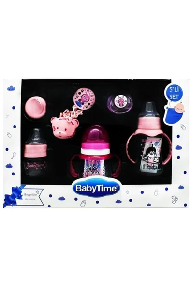 Babytime Beşli Set - Pembe ürün görseli 1