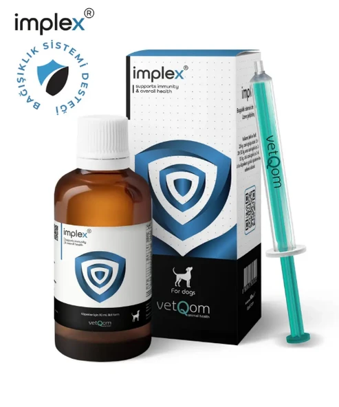 Implex Köpek Bağışıklık Güçlendirici Likit 90 ml (Kanlı İshal, Leishmania ve Virüs Desteği) ürün görseli 1