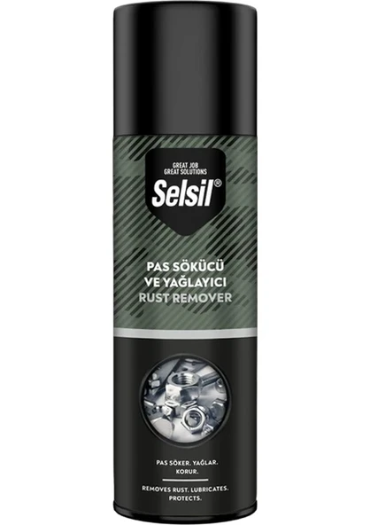 Selsil Pas Sökücü ve Yağlayıcı Sprey - Silikon İçermeyen Metal Yüzey Koruyucu, 400 ml ürün görseli 1