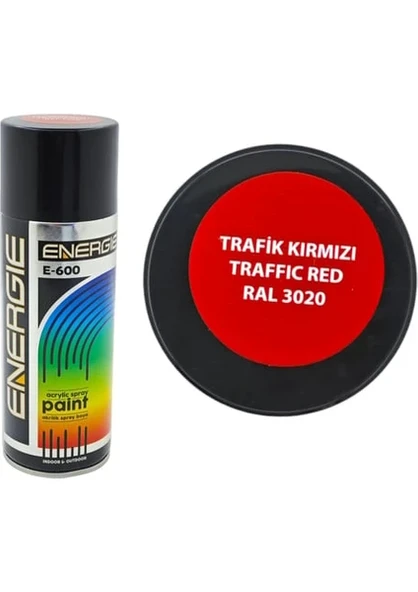 Energie E-600 Sprey Boya - Trafik Kırmızı ürün görseli 1