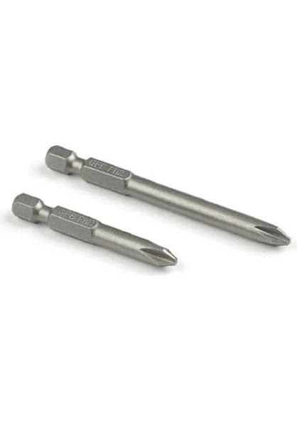 Gfb Yıldız Bits Ucu PH2X100 mm Matkap Ucu Akıllı Vida Ucu ürün görseli 1
