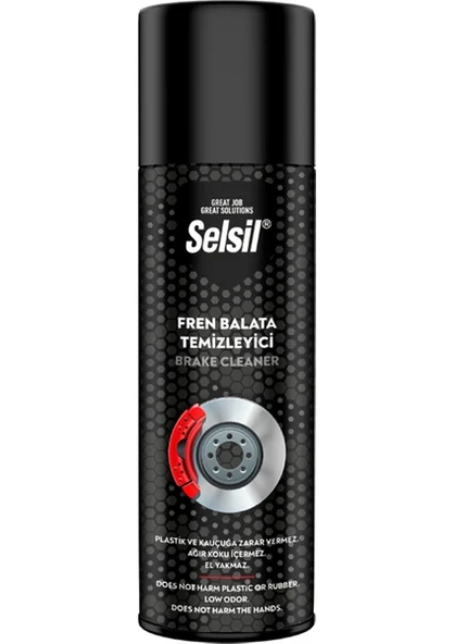 Selsil Fren Balata Temizleme Spreyi - Toz ve Yağ Giderici, Leke Bırakmayan Formül, 500 ml, Tüm Araçlarla Uyumlu ürün görseli 1