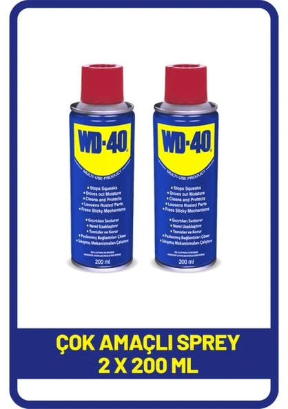 Wd-40    200 Ml. x 2 Adet ürün görseli 1