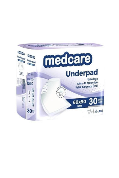 Tigdes Medcare Yatak Koruyucu Örtü 30 Adet 60x90 ürün görseli 1