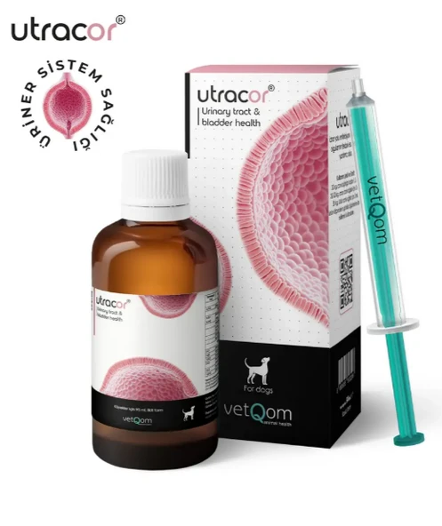 Utracor Köpek İdrar Yolu ve Böbrek Destekleyici Likit 90 ml (Kum Dökme ve Sistit Önleyici) ürün görseli 1