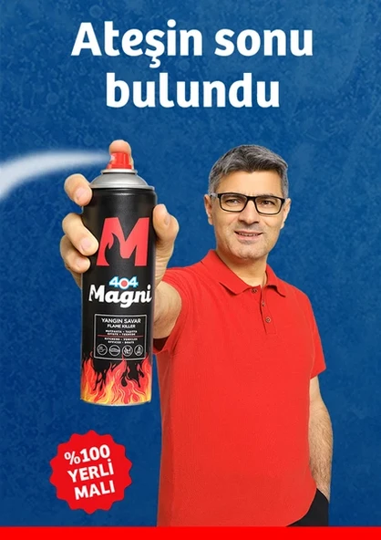 404 Kimya 404 Magni Yangın Söndürücü Sprey ürün görseli 1