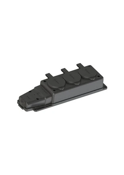 NE-AD 1X16A 220V Kauçuk Üçlü Grup Priz 4103 ürün görseli 1