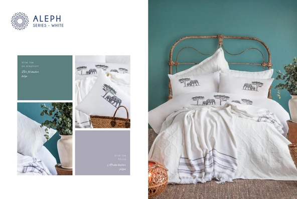 APRİCİTAS TİMELESS PRİME SET ALEPH WHİTE - Resim 3