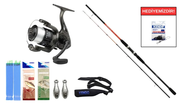 Shimano Sonora Boat Quiver 150 cm 50-150 gr&Dam Nova 6000 FD 1BB Tekne Seti ürün görseli 1
