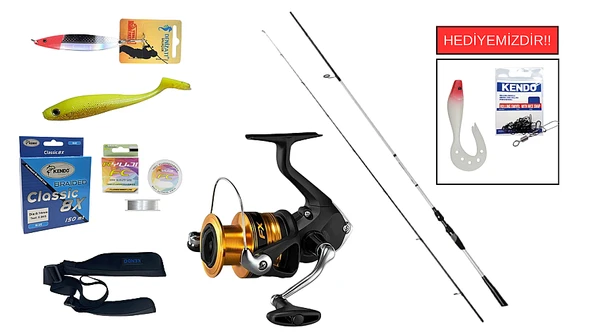 Fujin FastGame 265cm 8-35 gr&Shimano FX C3000 FC Spin Seti ürün görseli 1