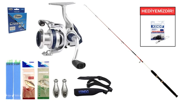 Remixon Tekno Boat 1.80m 50-100gr&Okuma ARIA-6000a Tekne Seti ürün görseli 1