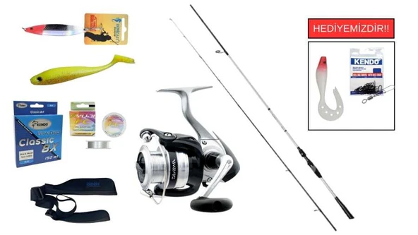 Fujin FastGame 265cm 8-35 gr&Daiwa Strikeforce 4000 B Spin Seti ürün görseli 1
