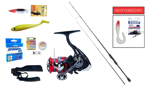 Daiwa RX Lure Game BF 2.70m 10-35gr&Daiwa Ninja 23 LT 4000 C Spin Seti ürün görseli 1