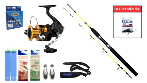 Remixon Pagrus 1.80M 60-120gr&Shimano FX 4000 FC Tekne Seti ürün görseli 1