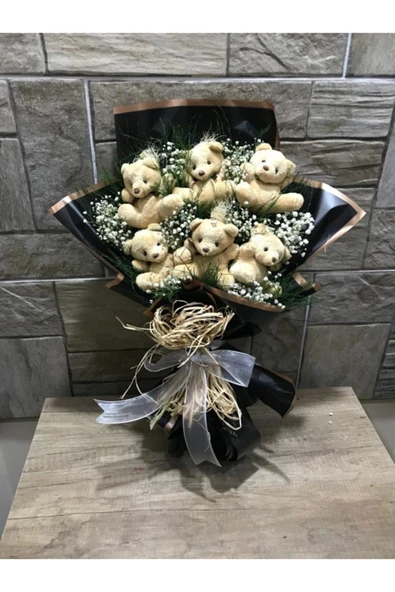 Flowers Ayıcık Buketi ürün görseli 1