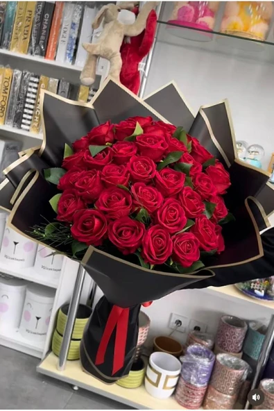 miras flowers 30 KADİFE GÜL İSTEME ÇİÇEĞİ ürün görseli 1