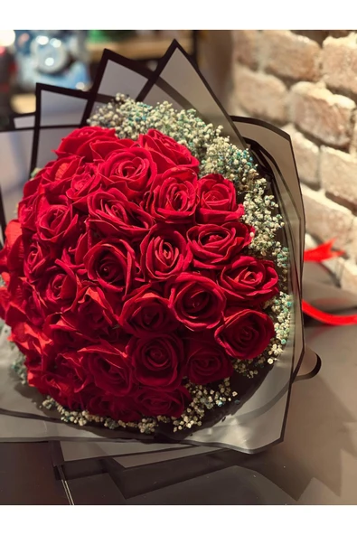 FORYOUGİFT YAPAY GÜL BUKETİ 41 ADET - Resim 3