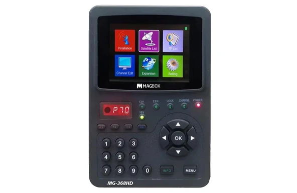 Magbox HD Görüntülü Lcd Ekran Çanak Anten Uydu Yön Bulucu ürün görseli 1