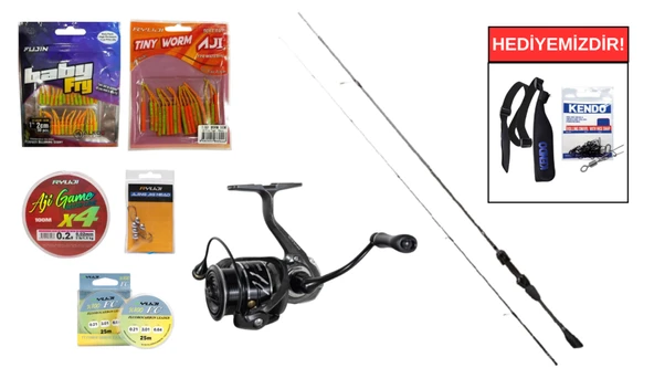 Ryuji Voltage Fuji 2.13M 2-11Gr&Ryuji Voltage 1000 5+1 LRF Seti ürün görseli 1