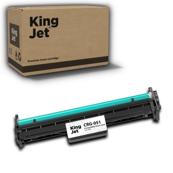 KingJET Canon Uyumlu (051) CRG-051 Standart Kapasiteli Çipli Muadil Drum Ünitesi | MF264 ürün görseli 1