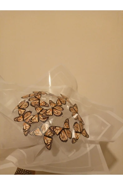 neslinurbutik LED ışıklı kelebek buket - Resim 5