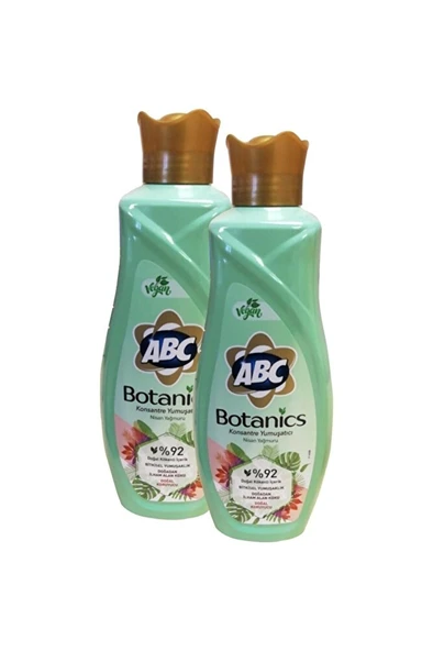 ABC Parfumia Konsantre Yumuşatıcı Botanics Nisan Yağmuru 2x1440 ml 60x2:120 Yıkama ürün görseli 1