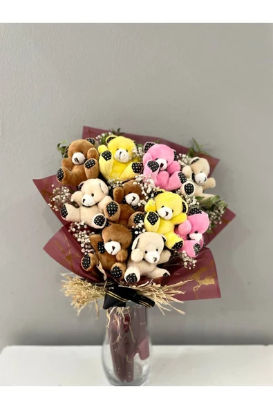 PELUŞTOYS Muhteşem Ayicik Buketi ürün görseli 1