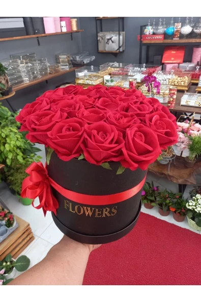 Flower Kutu gül kız isteme çiçeği - Resim 2