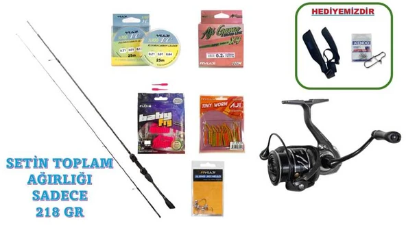 Ryuji Voltage Fuji 183 cm 0–3 gr & Ryuji Voltage 1000 LRF Seti ürün görseli 1