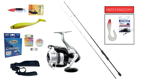 Daiwa RX Lure Game BF 2.70m 10-35gr&Daiwa Strikeforce 4000 B Spin Seti ürün görseli 1