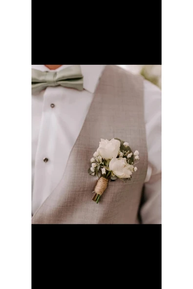 Merveparti Yeni Damat Yaka cicegi, sağdıç çiçegi ürün görseli 1