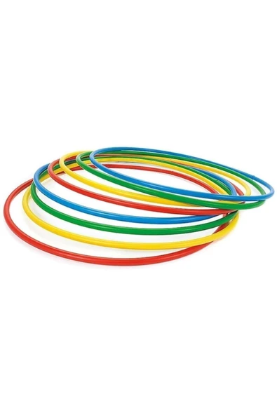 herevelazim Her Eve Lazım Çocuk Hulahop Çemberi 10 Adet 60 cm ürün görseli 1