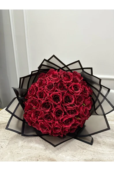 GalanthusFlowers Kırmızı Gül Buketi 41 Adet ürün görseli 1