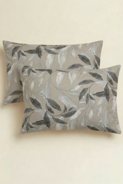 Violet 2'li Percale Yastık Kılıfı 50x70 Flaplı ürün görseli 1