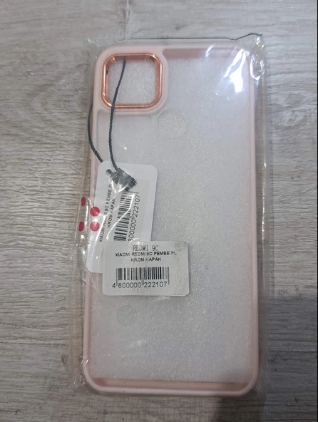 Redmi 9C Pembe CR sert kılıf ürün görseli 1