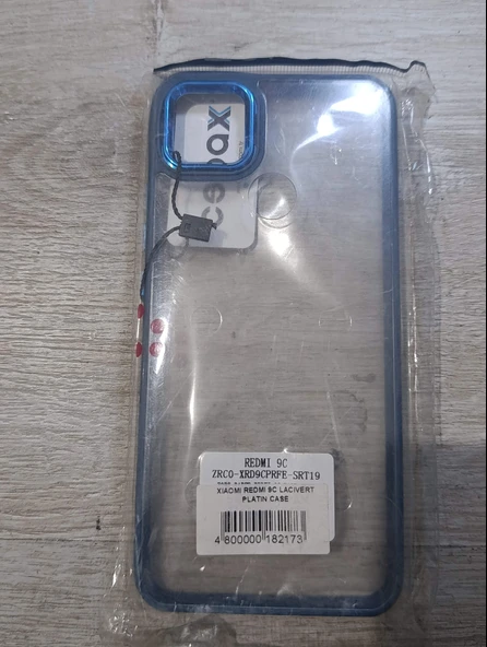 Redmi 9C lacivert pl sert kılıf ürün görseli 1