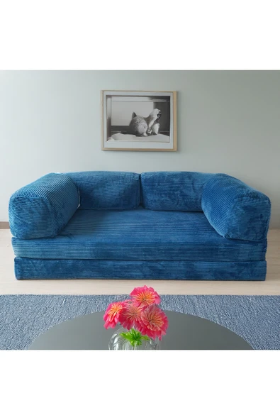 Mat 80X160 Sofa Soft Sünger Pratik Yer Yatağı Koltuk Takımı Yataklı Modern Dayanıklı ürün görseli 1