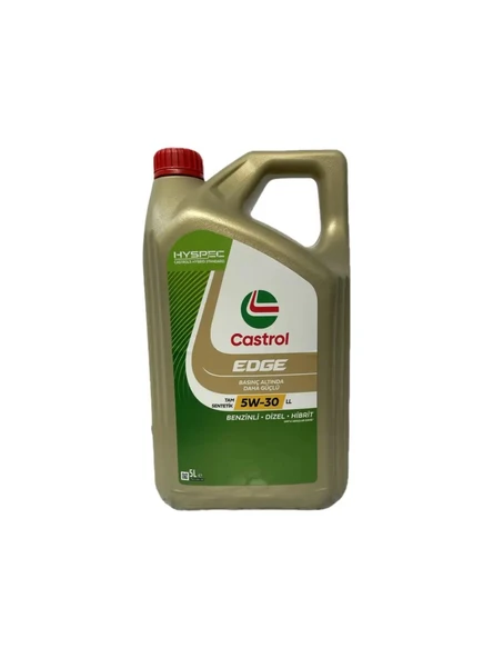 Castrol Edge 5W-30 LL 5 lt Motor Yağı - 2026 ORJİNALLİK TESTİ YAPABİLİRSİNİZ ürün görseli 1