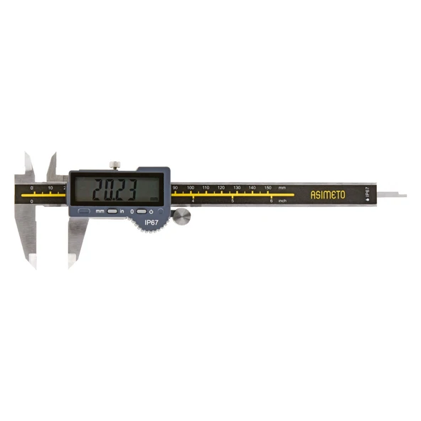 0-200mmx0.01 IP67 DİJİTAL KUMPAS BÜYÜK EKRAN ürün görseli 1