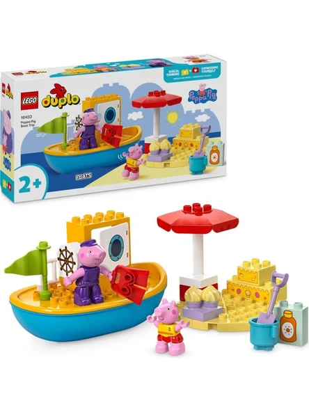 LEGO® DUPLO Peppa Pig Tekne Gezisi 10432 ürün görseli 1