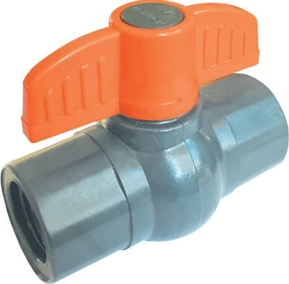 2” PVC Küresel Vana Kelebek Kol ürün görseli 1
