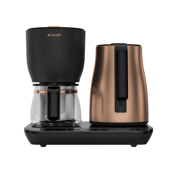 Arçelik CFM 9147 B Gurme Otomatik Çay & Filtre Kahve Makinesi Bakır ürün görseli 1