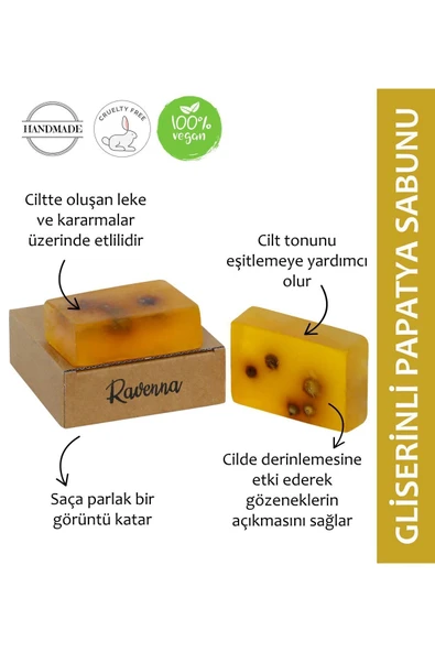 RAVENNA Doğal El Yapımı Gliserinli Papatya Sabunu ürün görseli 1