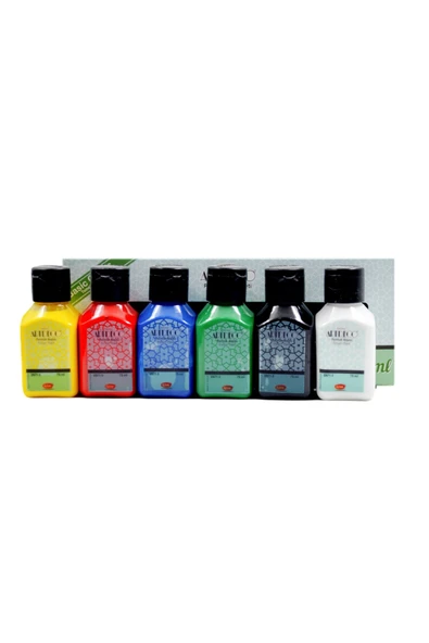 Artdeco Parmak Boyası Seti 6X75 Ml Temel Renkler LV-Y-118I-AS1 ürün görseli 1