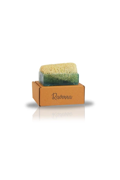 RAVENNA Doğal Kabak Lifli %100 El Yapımı Orkide Sabunu 130 Gram ürün görseli 1