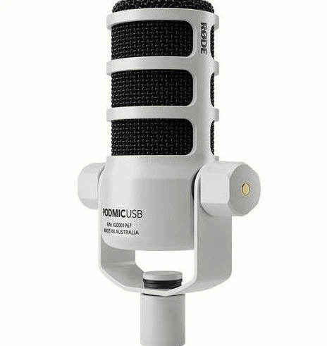Rode PodMic USB Mikrofon Beyaz ürün görseli 1