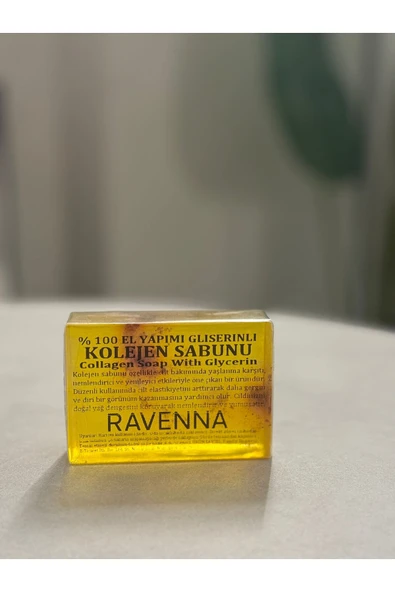 RAVENNA %100 EL YAPIMI KOLEJEN SABUNU ürün görseli 1