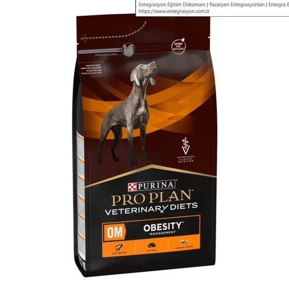 Pro Plan Veterinary Diets OM Obesity Managment Köpek Kuru Maması 12 Kg ürün görseli 1