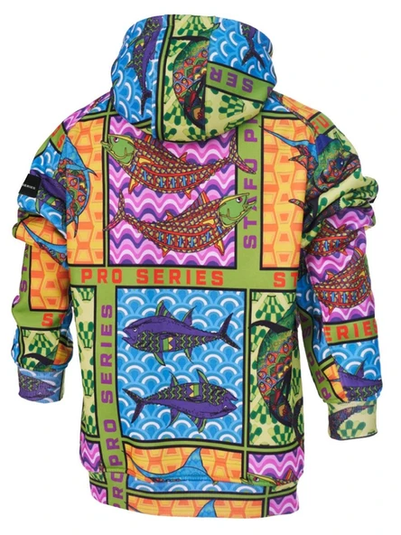 Stafu Pro Prime Kapüşonlu Fish Eye Sweatshirt - Resim 2